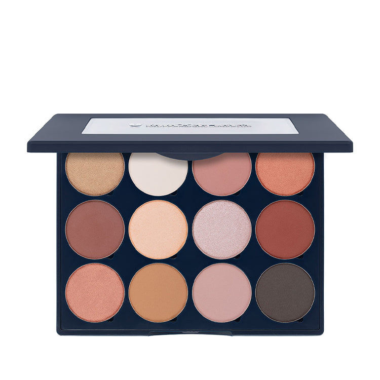 Kryolan - Velvet Vision Eyeshadow Palatte 12 Colors - Velvet 1
