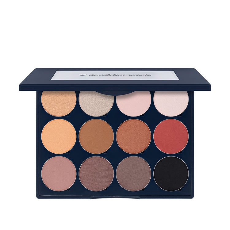 Kryolan - Velvet Vision Eyeshadow Palatte 12 Colors - Velvet 2