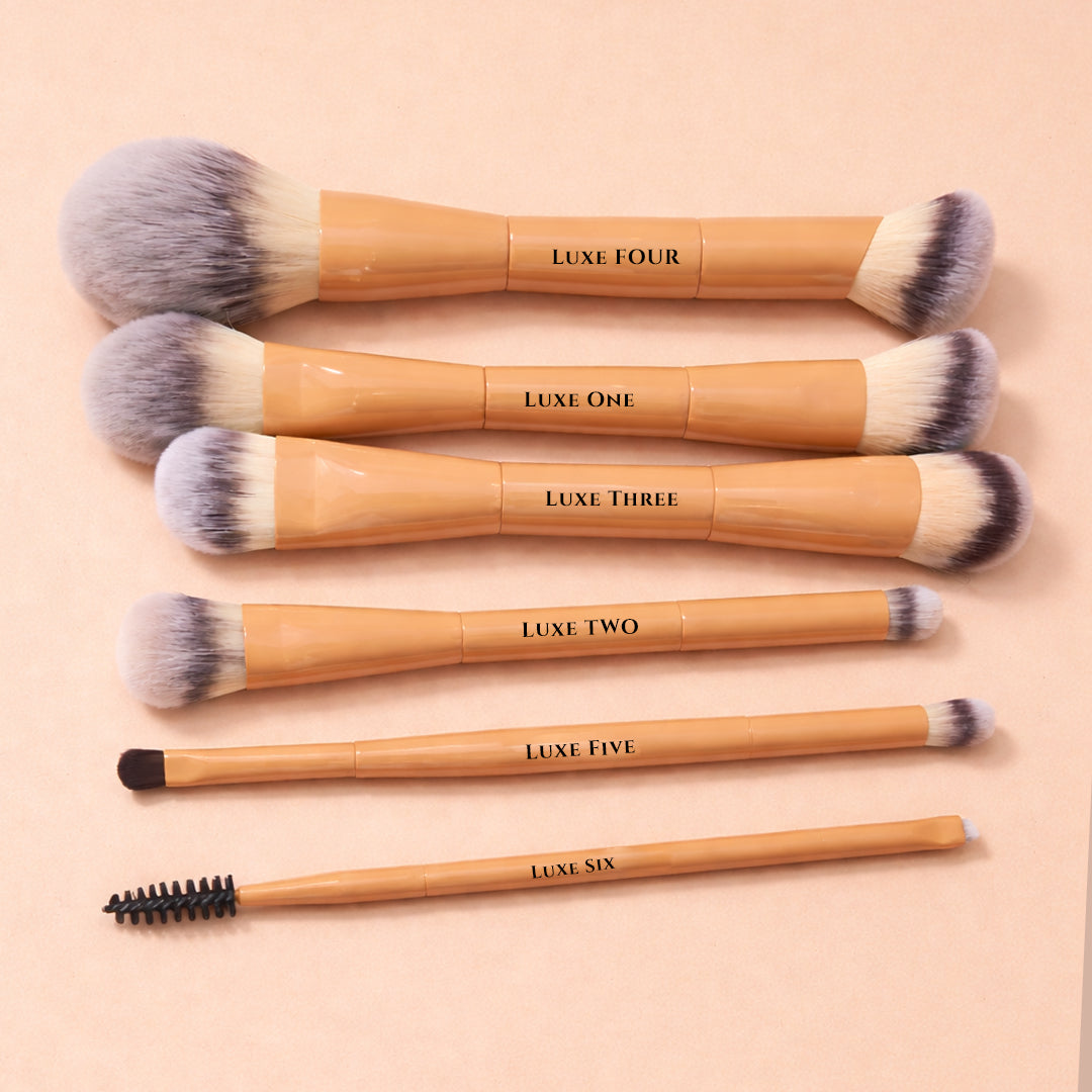 Addoony Luxe Collection Brush Set (6 pieces)