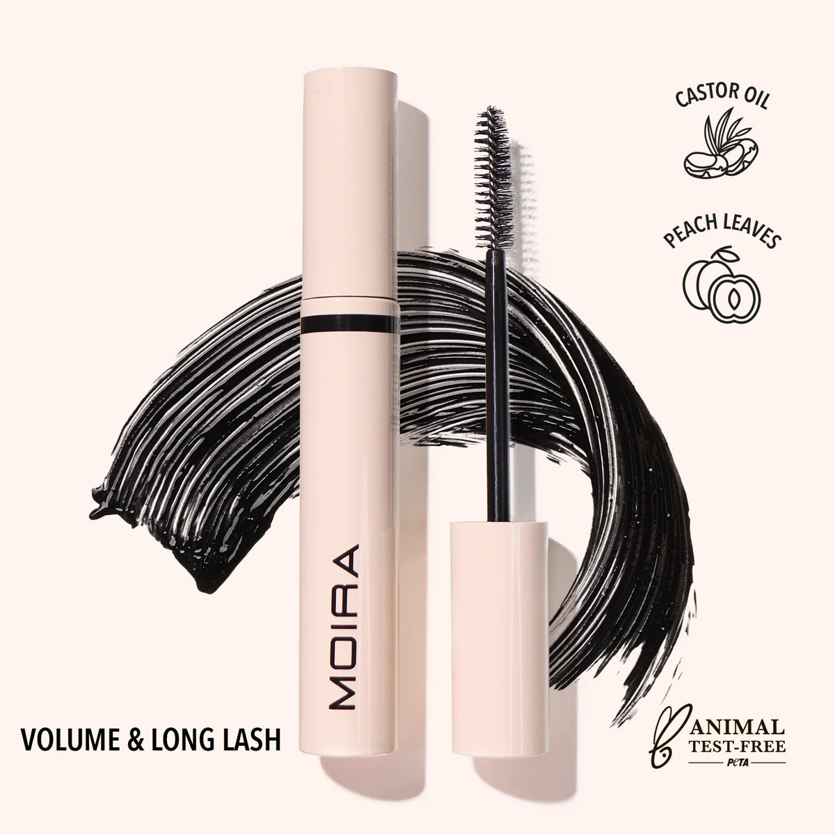 Moira Volume & Long Lash Mascara مويرا - مسكرا للتطويل والتكثيف
