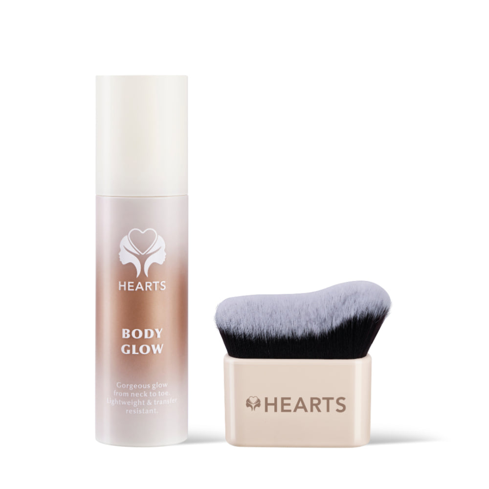 Hearts Body Glow - 002 Pearl هايلايتر للجسم