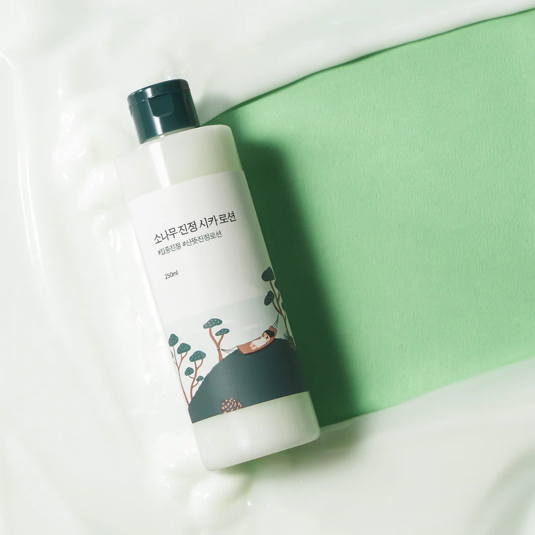 Round Lab -Pine Calming Cica Lotion_250ml راوند لاب - سيكا لوشن للوجه