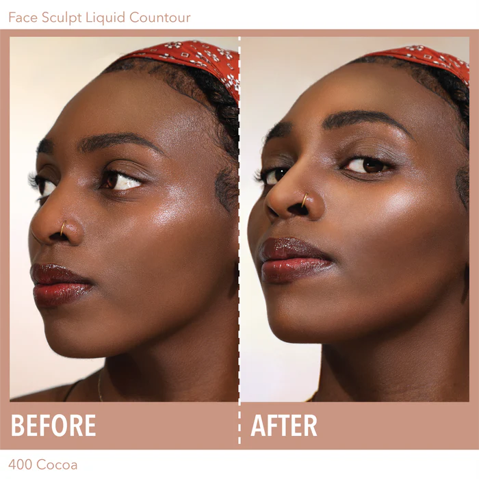 Moira Face Sculpt Liquid Contour-400 Cocoa - كونتور سائل مويرا لنحت الوجه - 400 كوكا