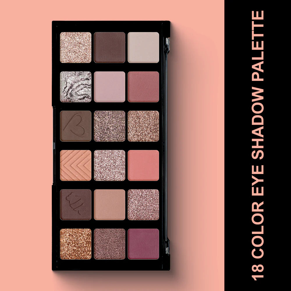 Character Full Contrast 18 Color Eyeshadow Palette - CFC002 - باليت ايشادر