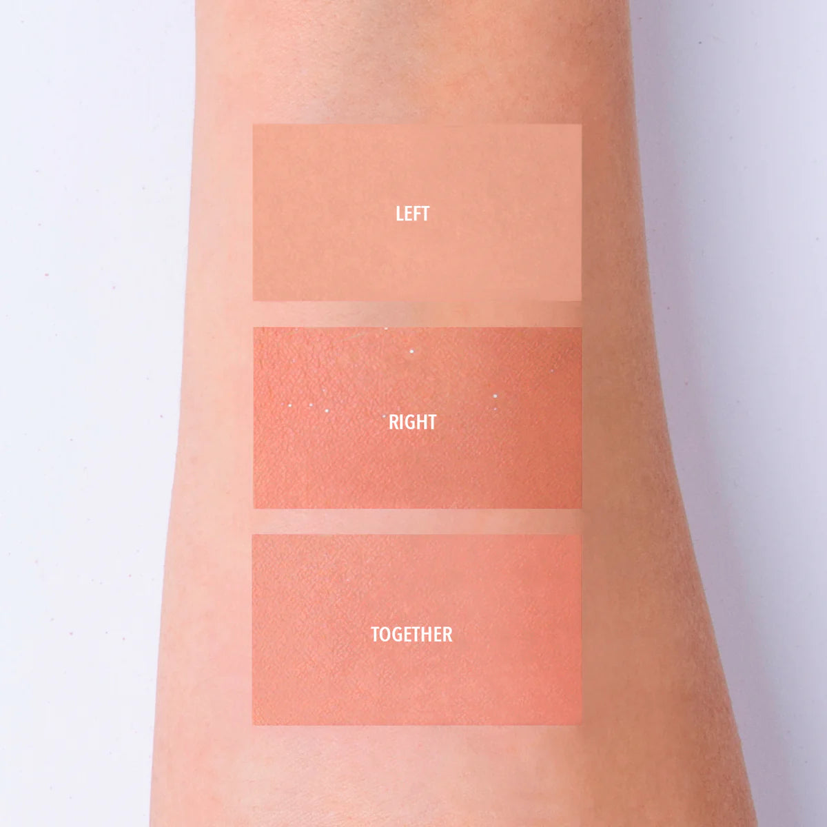 Moira Dual blush palette- LOVE RECIPE - أحمر خدود