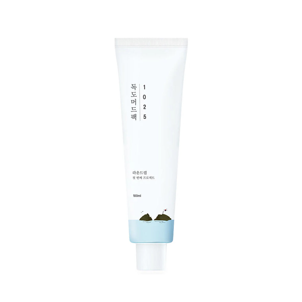 Round Lab - 1025 Dokdo Mud Pack_100ml (Tube Type) راوند لاب - قناع الطين للوجه