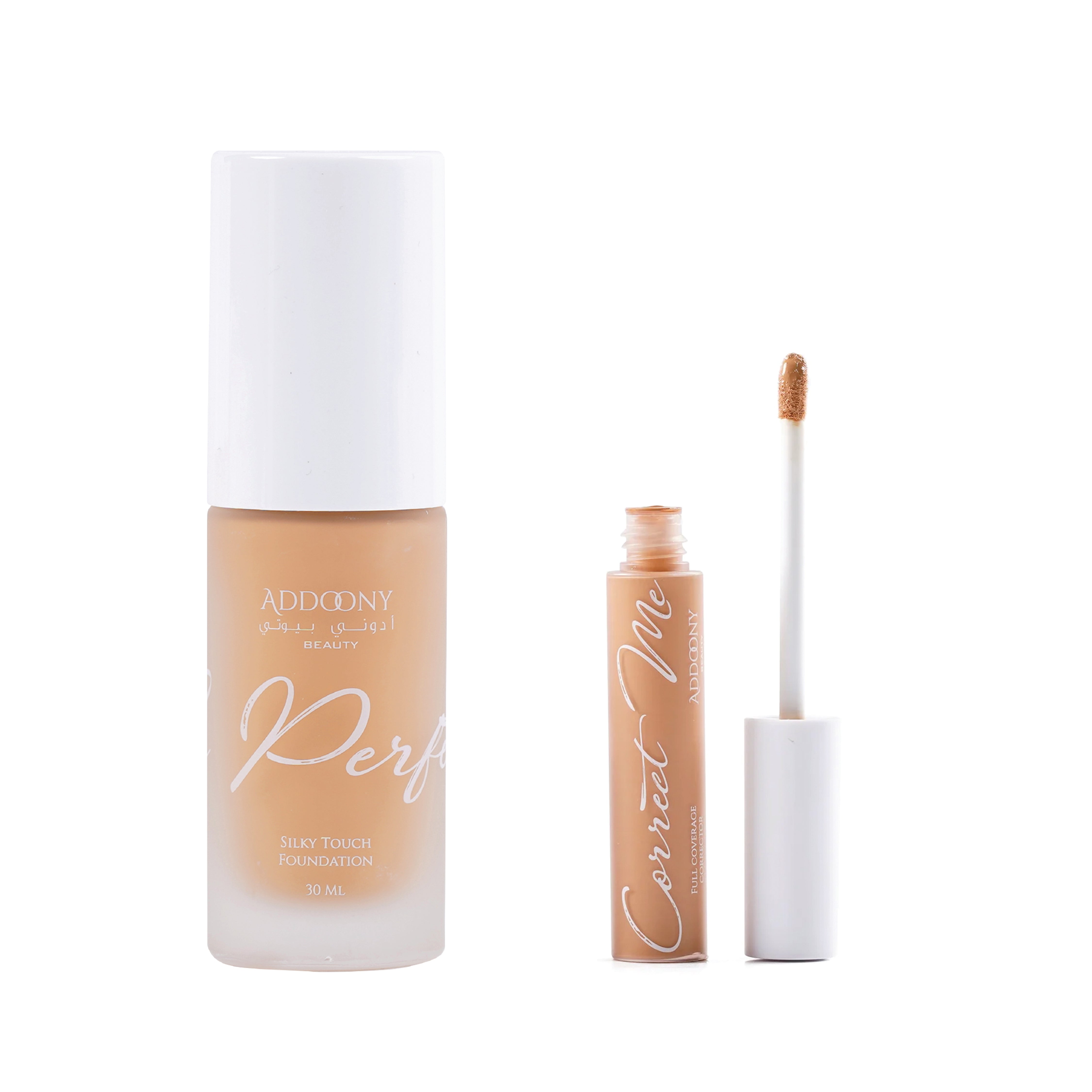 Addoony Better Together - So Perfect Foundation + Correct Me Corrector أفضل معاً: سو بيرفكت فاونديشن + مصحح كوريكت مي