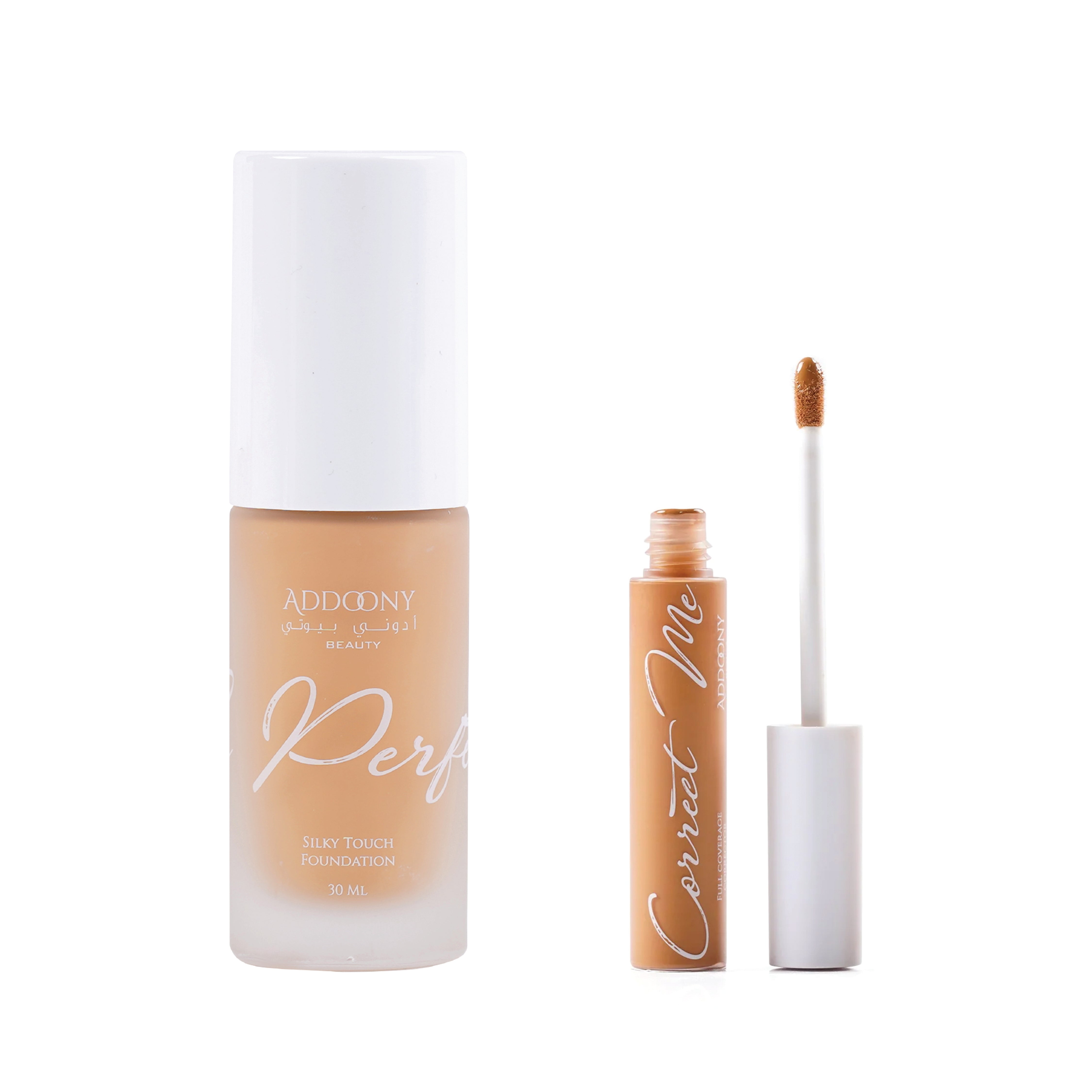 Addoony Better Together - So Perfect Foundation + Correct Me Corrector أفضل معاً: سو بيرفكت فاونديشن + مصحح كوريكت مي