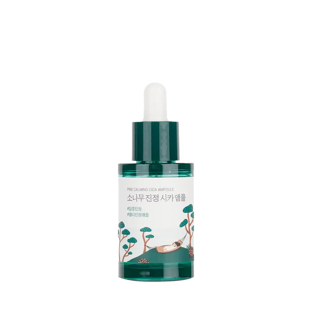 Round Lab -Pine Calming Cica Ampoule_30ml راوند لاب - سيروم سيكا لتلطيف وتهدئة البشرة بالصنوبر 30 مل