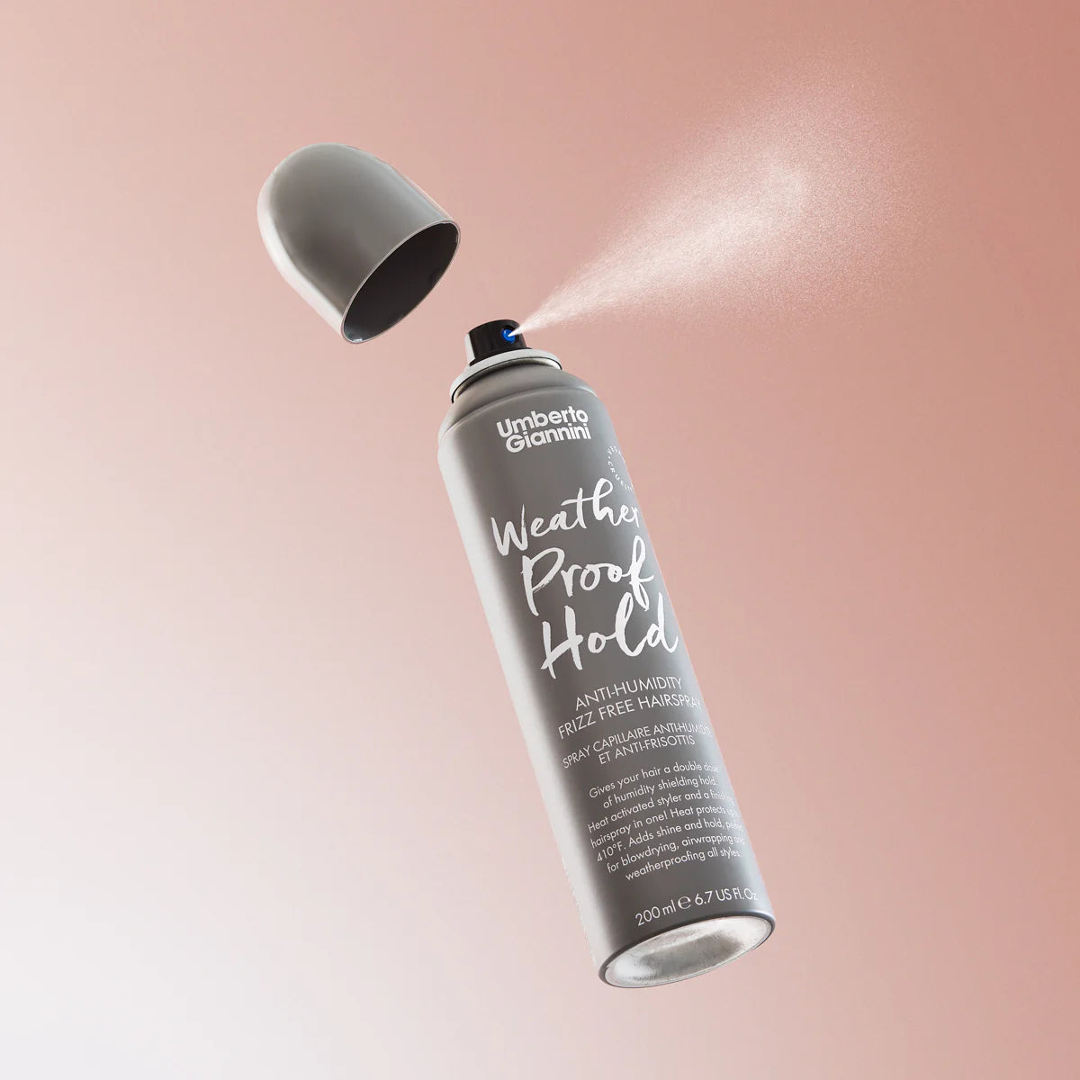 Umberto Giannini - Weatherproof Hold Anti-Humidity Frizz Free Hairspray - سبراي للشعر مقاوم للرطوبه