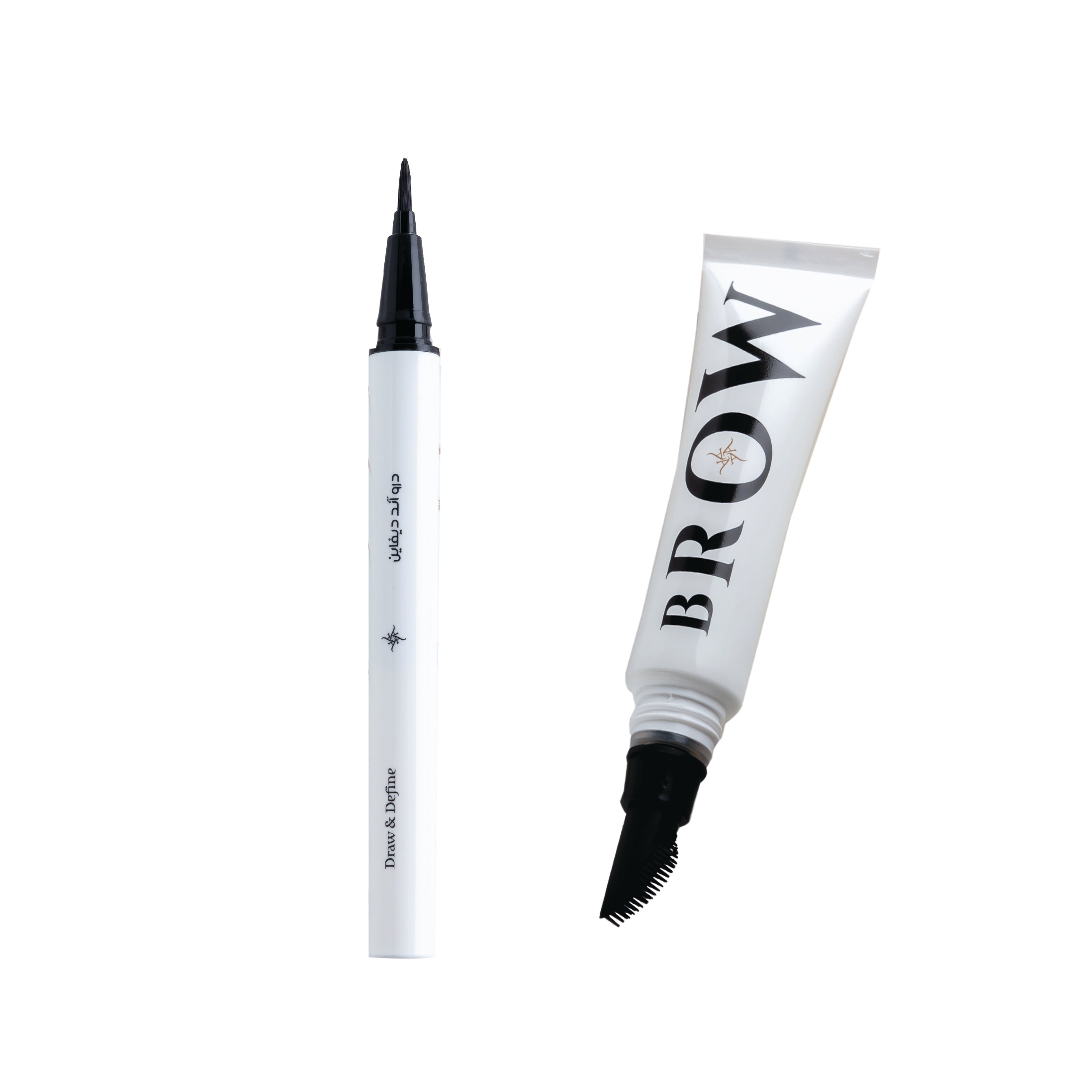 Addoony Better Together - Draw & Define Brow Pen + Hold & Shine Brow Jelly