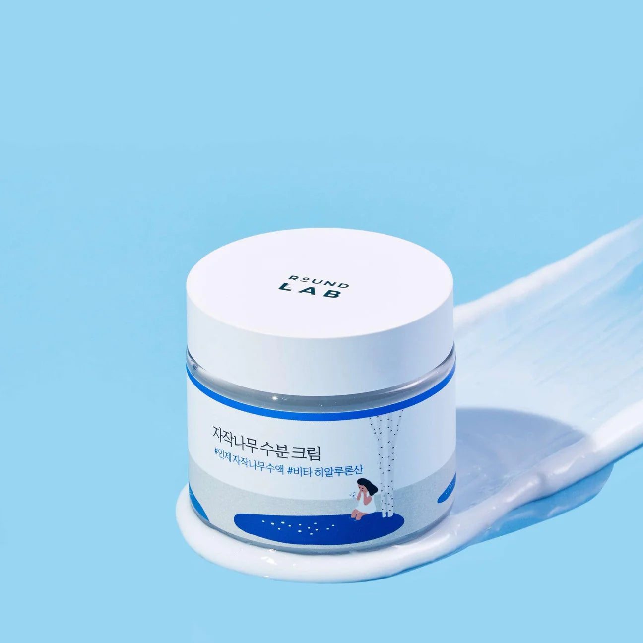 Round Lab - Birch Juice Moisturizing Cream_80ml راوند لاب - بيرتش كريم مرطب للوجه