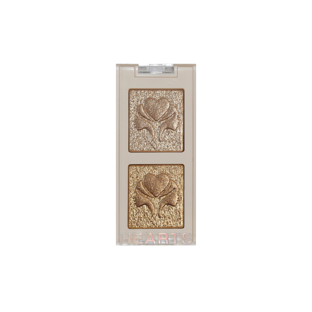 HEARTS DUO Glittery CREAM Eyeshadow 002 ظلال عيون كريمية لامعة