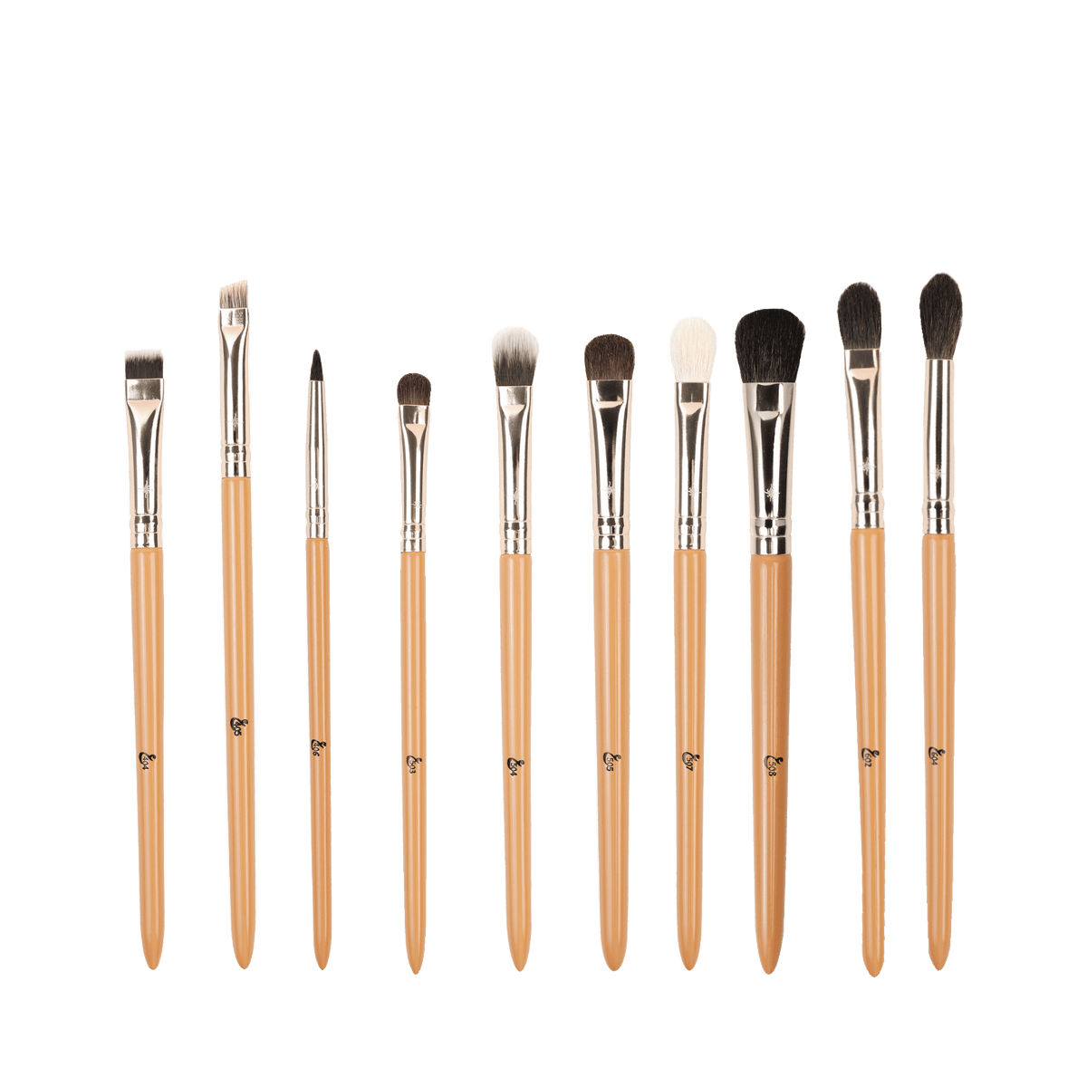 Addoony Eye Brush Set- 10 Brushes أدوني: طقم فرش العين - ١٠ فرش