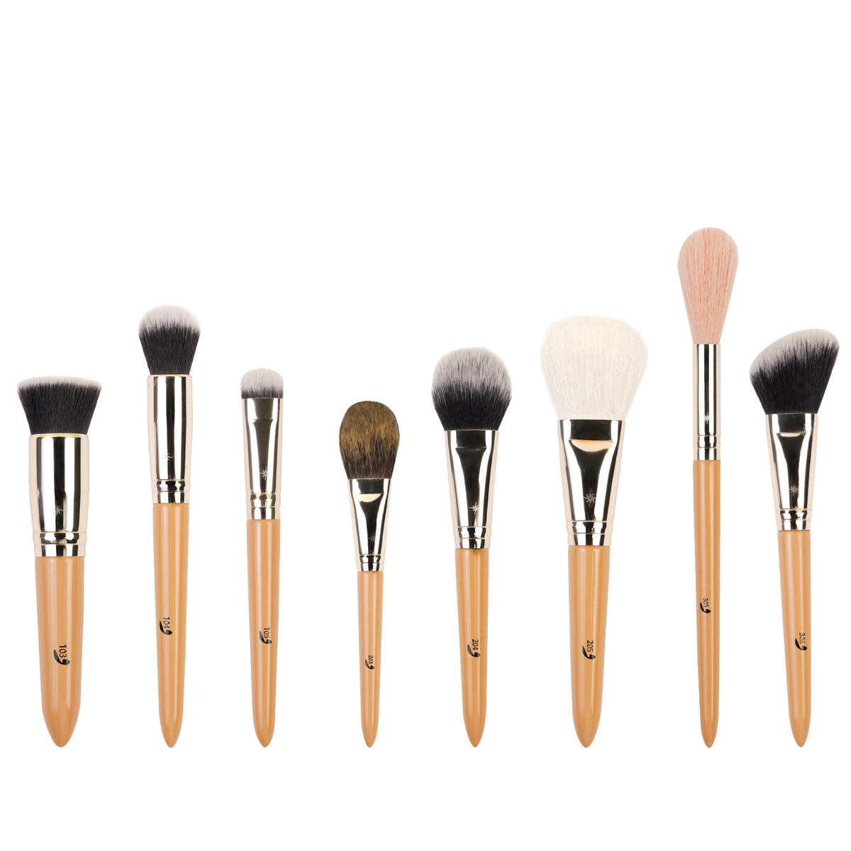 Addoony Face Brush Set أدوني: طقم فرش الوجه - ٨ فرش متكاملة.