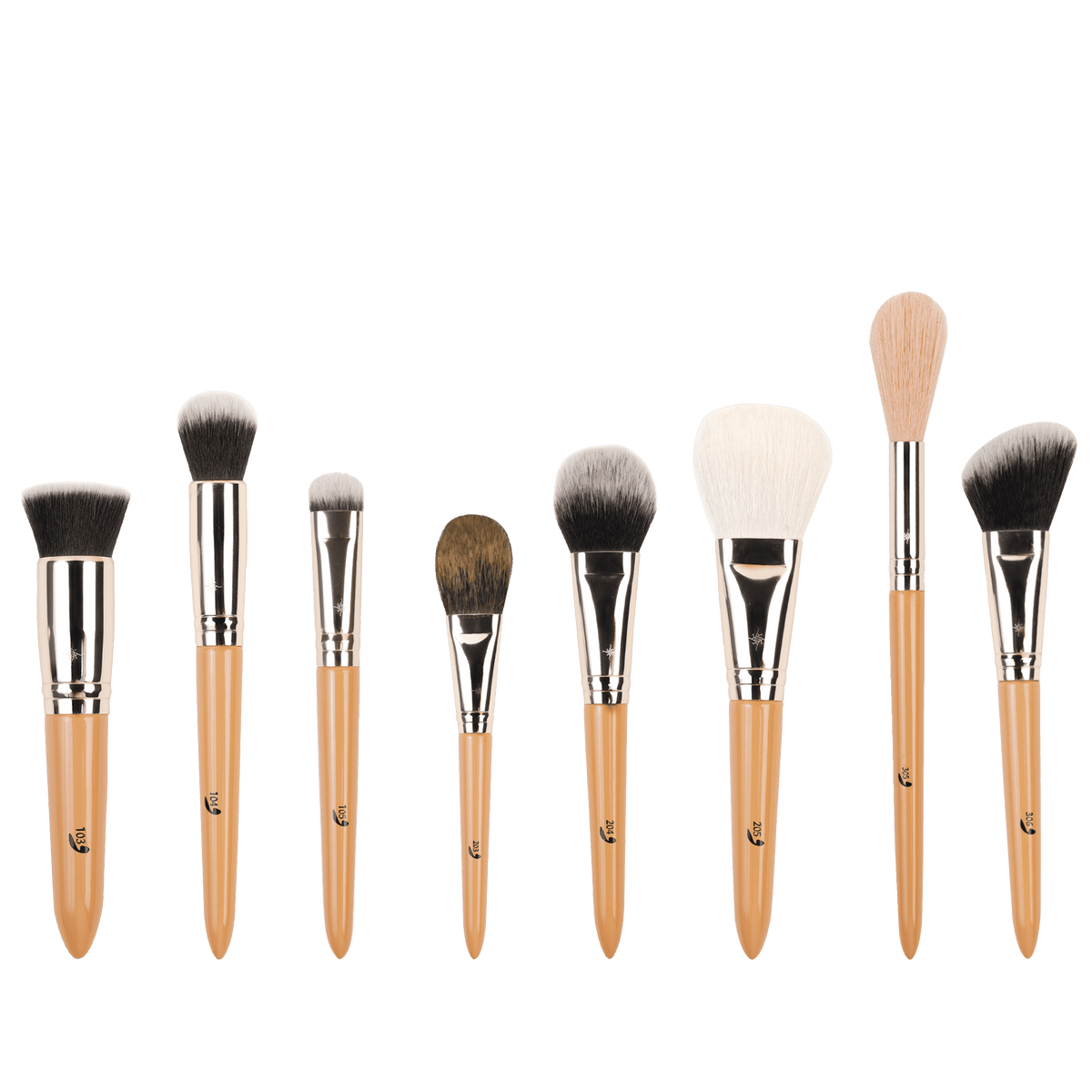 Addoony Face Brush Set أدوني: طقم فرش الوجه - ٨ فرش متكاملة.