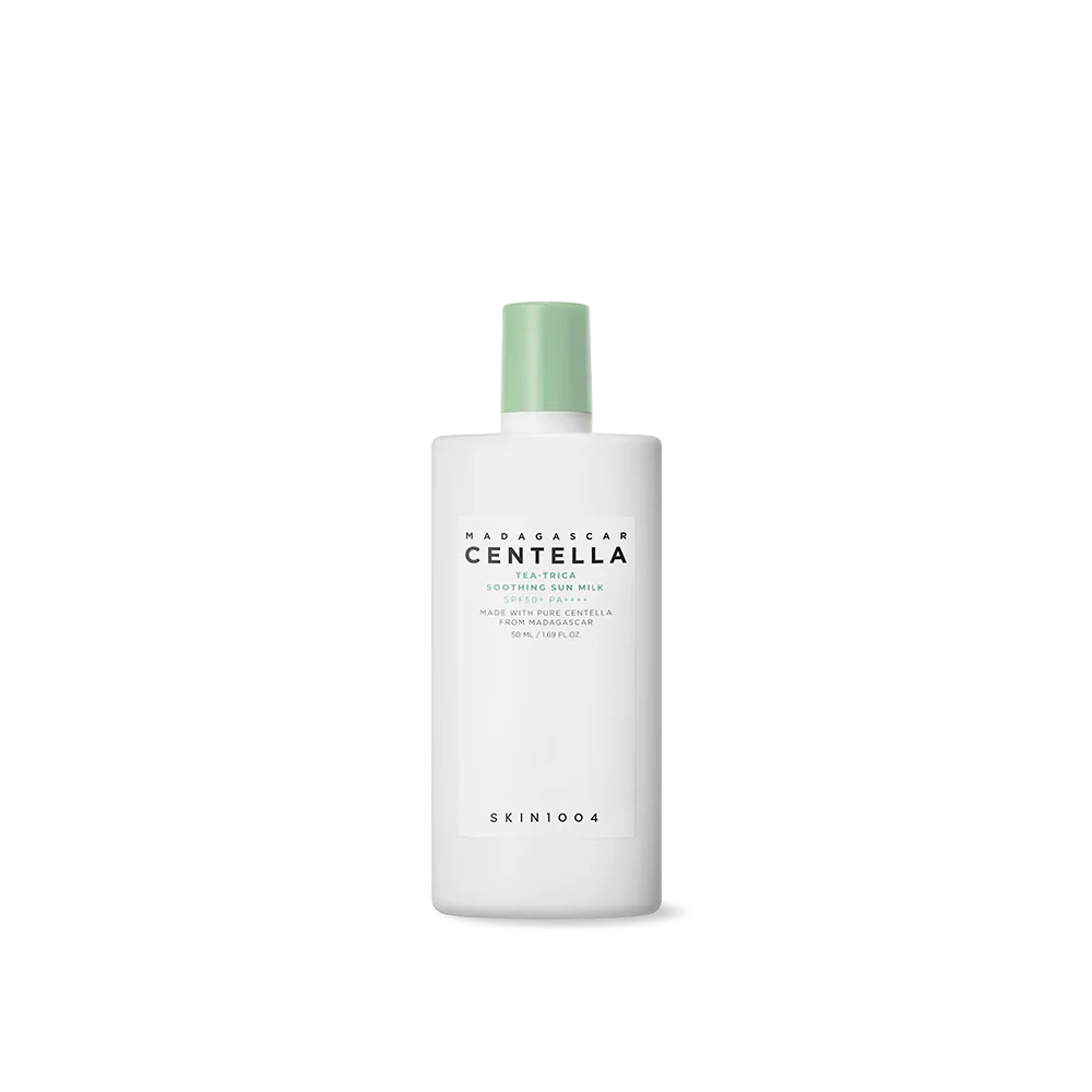 Skin1004 - Madagascar Centella Tea-Trica Soothing Sun Milk (SPF50) - كريم للحمايه من الشمس والترطيب
