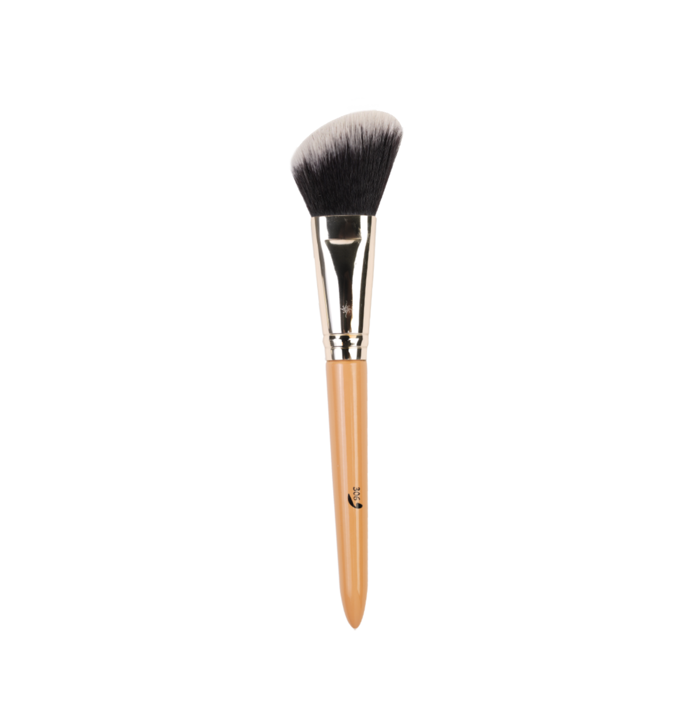 Addoony Beauty Cheeks Face Brush, individual makeup brush for blush and face blending, with soft bristles and ergonomic handle.