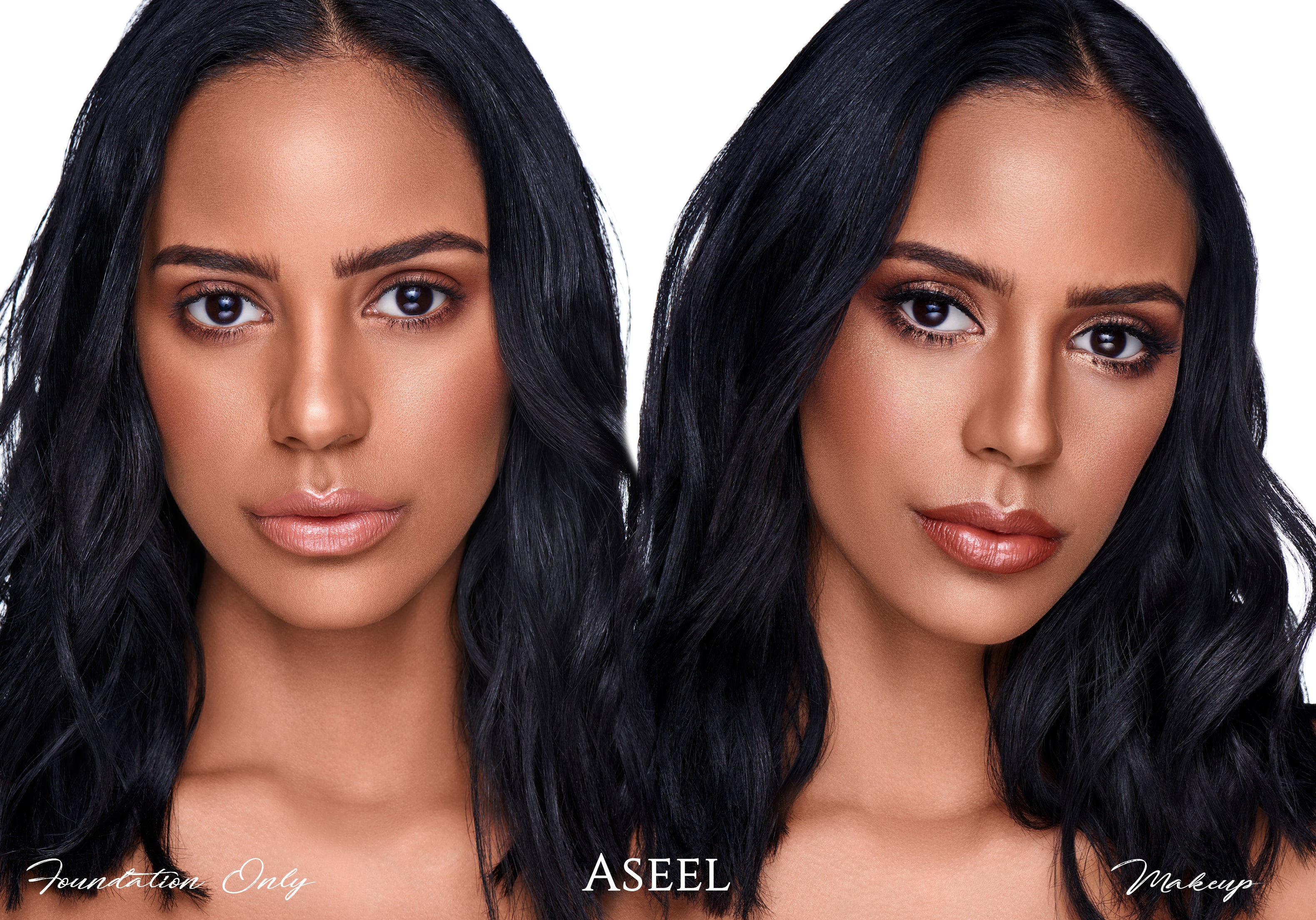 Addoony So Perfect Foundation in Aseel by Addoony Beauty, showcasing a smooth, creamy foundation in a sleek compact.
