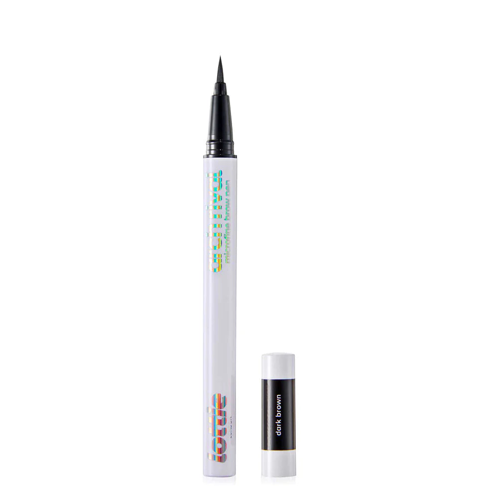 Lottie London- Arch Rival- Microfine Brow Pen Dark Brown لوتي لندن - قلم تحديد الحواجب مايكروفين - بني داكن