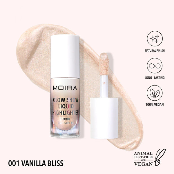 Moira Glow Show Liquid Higlighter- Vanilla Bliss - هايلايتر