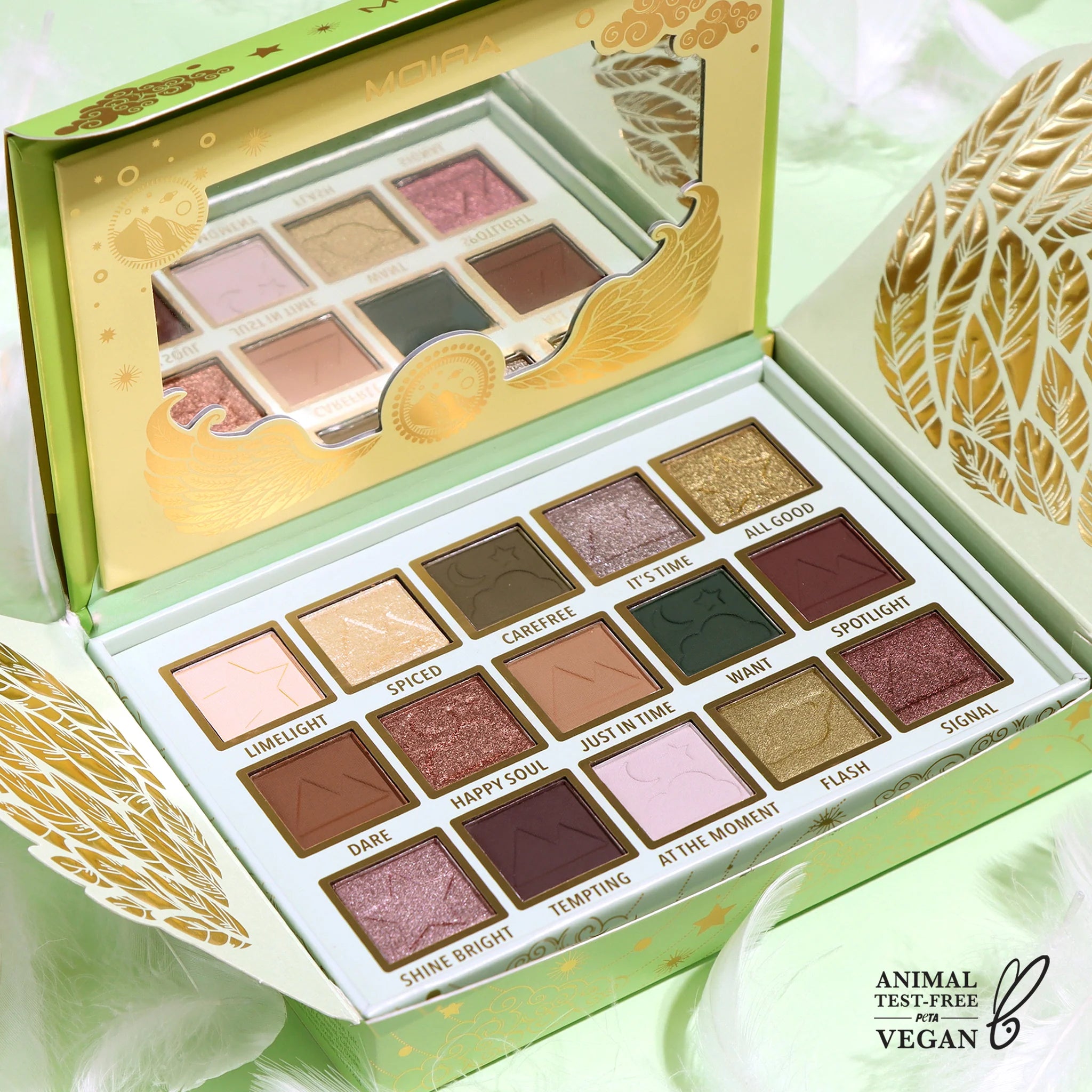 Moira Time to Shine Pressed Pigment Palette مويرا - باليت ظلال - تايم تو شاين