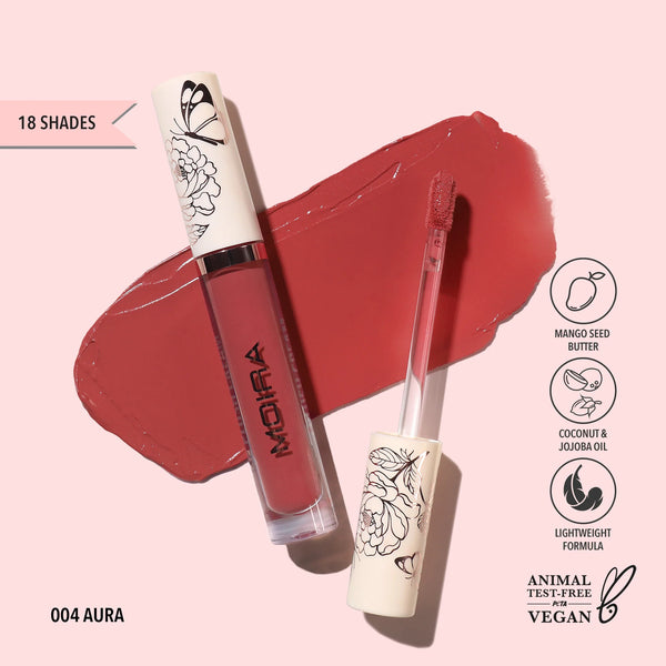 Moira Lip Plush Cream - (Aura) مويرا - روج كريمي - اورا