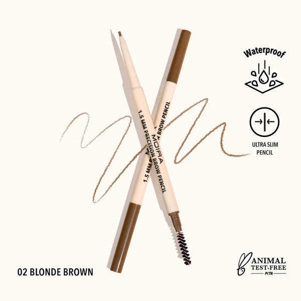 MOIRA-  1.5mm Precision Brow Pencil (002, Blonde Brown)