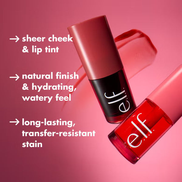 e.l.f  Sheer For It Blush Tint (Left on Red - Sheer Red)