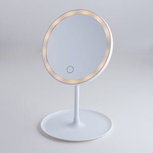 Addoony Desktop LED Mirror with Three Lights