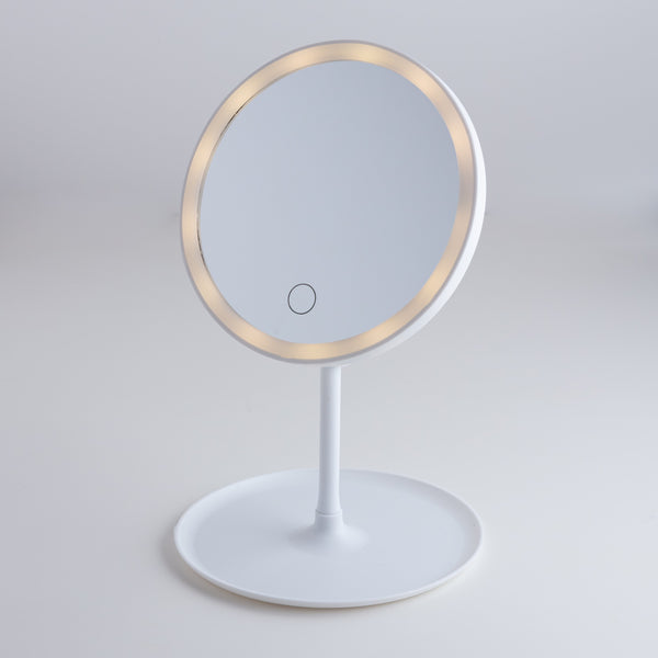 Addoony Desktop LED Mirror with Three Lights