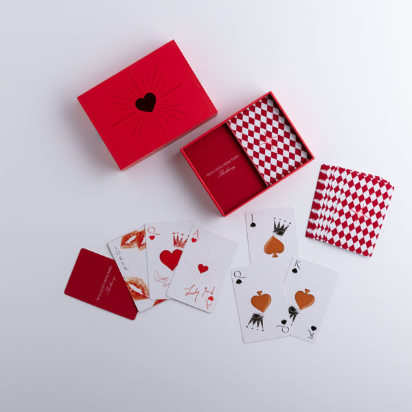 "Addoony In Paris" Double Playing Card Box أدوني في باريس - علبة أوراق اللعب