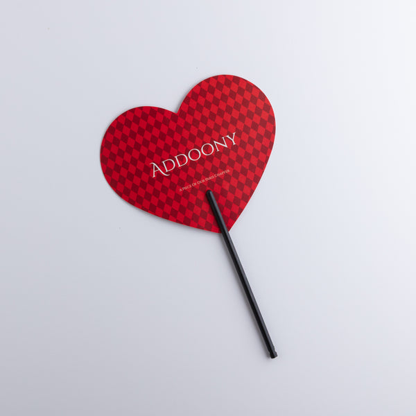 "Addoony In Paris" Face Fan