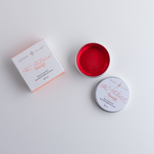 Addoony The Trusted Soap (Rose) صابونة غسيل الفرش -الورد