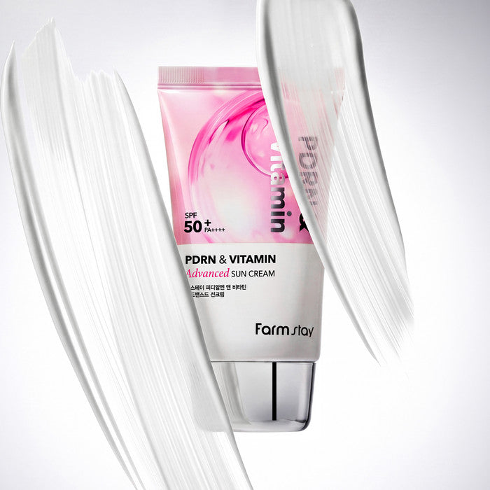 FARMSTAY PDRN AND VITAMIN ADVANCED SUN CREAM