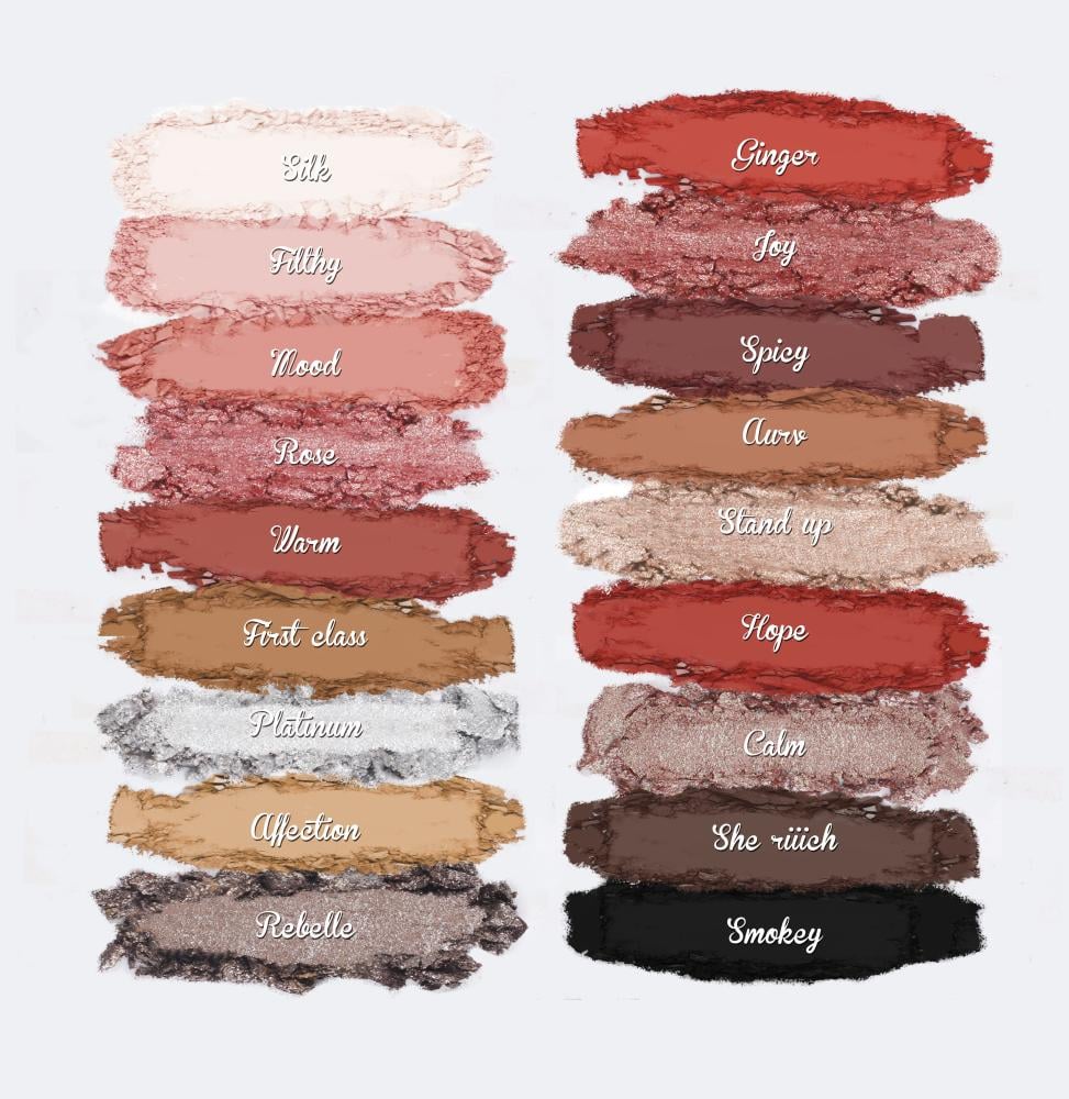 Velet Soul Eyeshadow Palette لوحة ظلال العيون فيليت سول