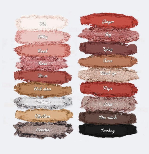 Velet Soul Eyeshadow Palette لوحة ظلال العيون فيليت سول