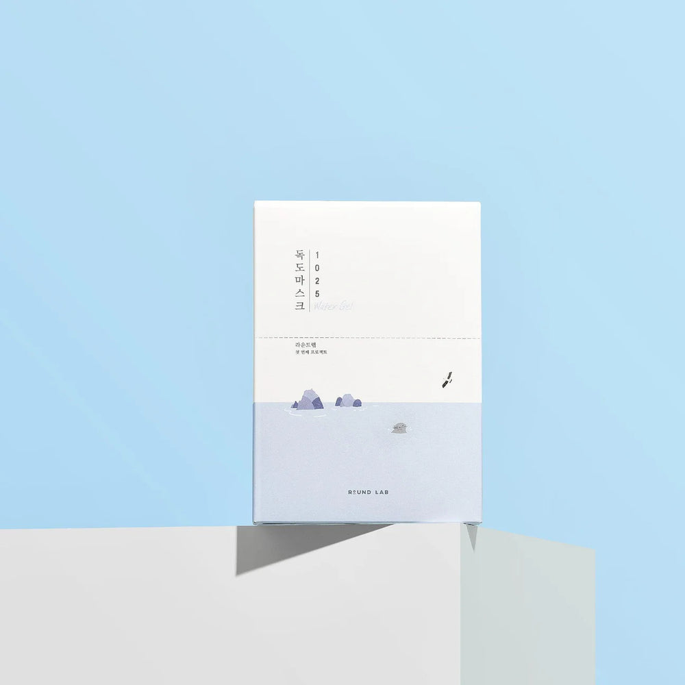 Round Lab - 1025 Dokdo Hydrating Water Gel Mask_30ml (10ea)راوند لاب - قناع الماء الجل للوجه