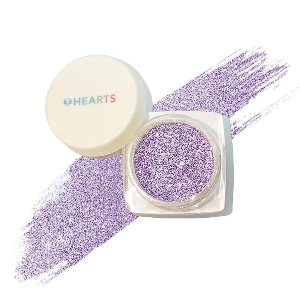 Hearts Loose Powder Glitter 06 لمعه للوجه والشعر والبشره