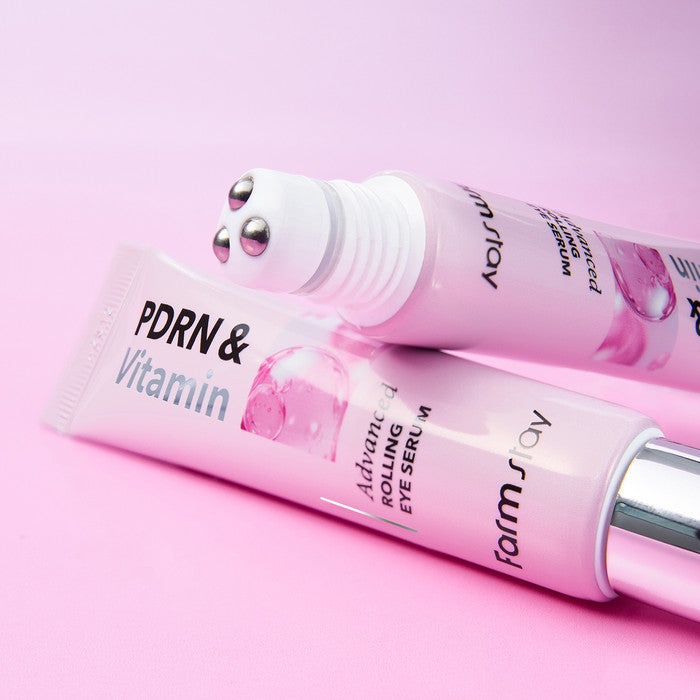 FARMSTAY PDRN & VITAMIN ADVANCED ROLLING EYE SERUM 25ml