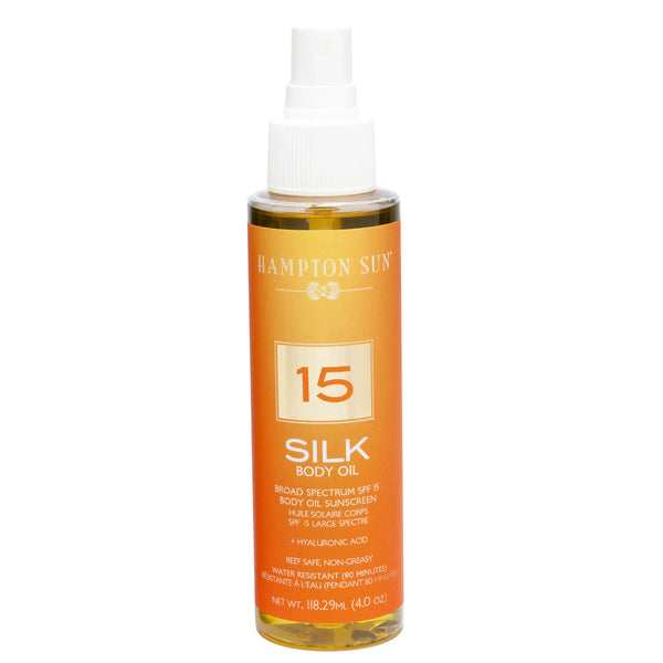 Hampton Sun - SILK Body Oil - SPF 15