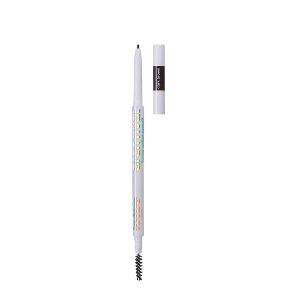 Lottie London- Arch Rival: Brow Artist - New Dark Brown Retractable Brow Pencil with Spoolie - LBA006 - قلم حواجب مع فرشاه