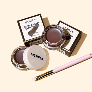 MOIRA-  Define & Sculpt Brow Pomade (01 Blonde)