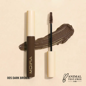 Moira Brow Defying Mascara - Dark Brown - مسكارا - بني