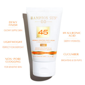 Hampton Sun - Tinted SPF 45 Wrinkle Control Face Cream