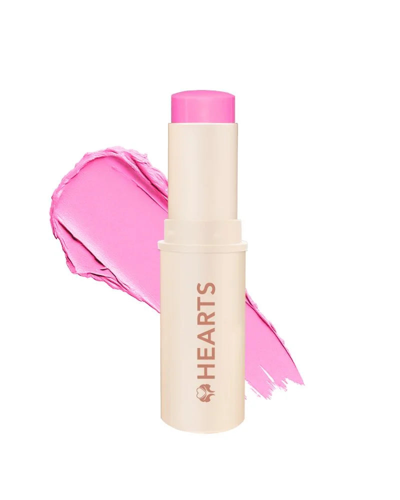 Hearts Cream  Cheek and Lip Blush 01 Pink بلاشر للخدود والشفاه