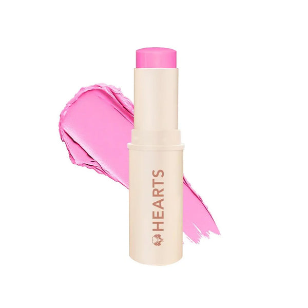 Hearts Cream  Cheek and Lip Blush 01 Pink بلاشر للخدود والشفاه
