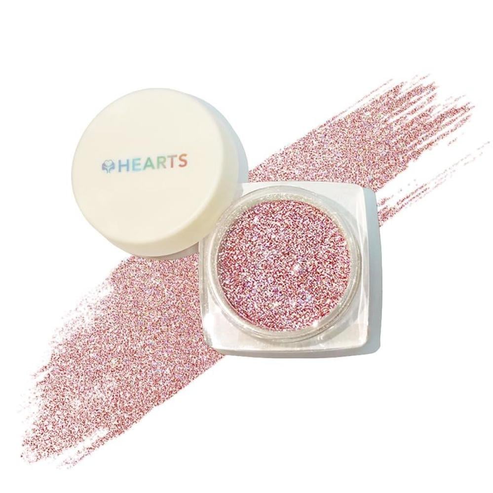 Hearts Loose Powder Glitter 016 لمعه للوجه والشعر والبشره