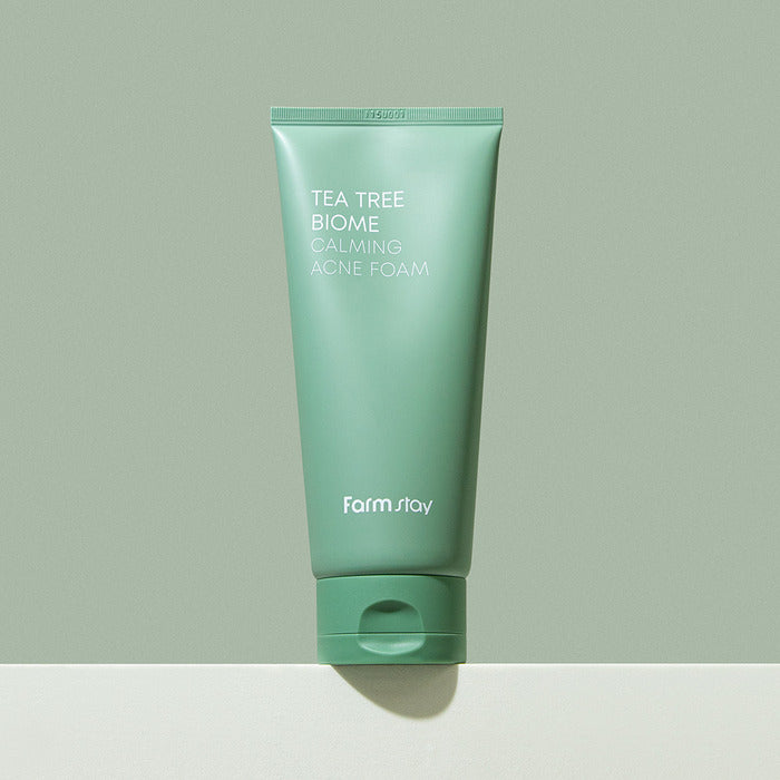 FARMSTAY TEA TREE BIOME CALMING ACNE FOAM