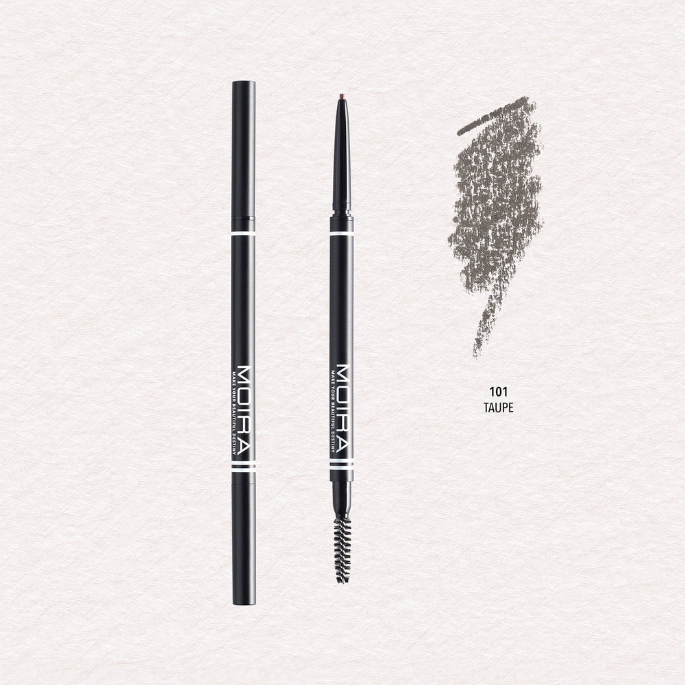 MOIRA-  Fine Brow Pencil (101, Taupe)